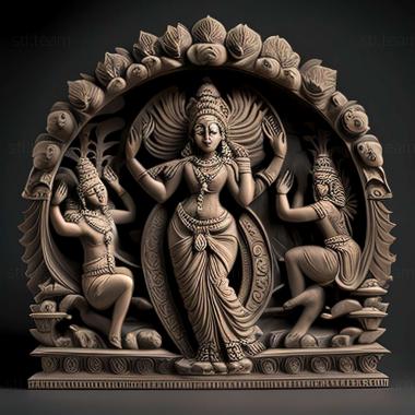 3D model Hindu terms (STL)